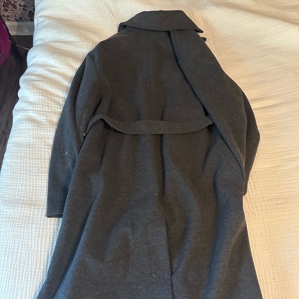 Old Navy Oversized Belted Coat in Heather Gray- 3X - Picture 9 of 9